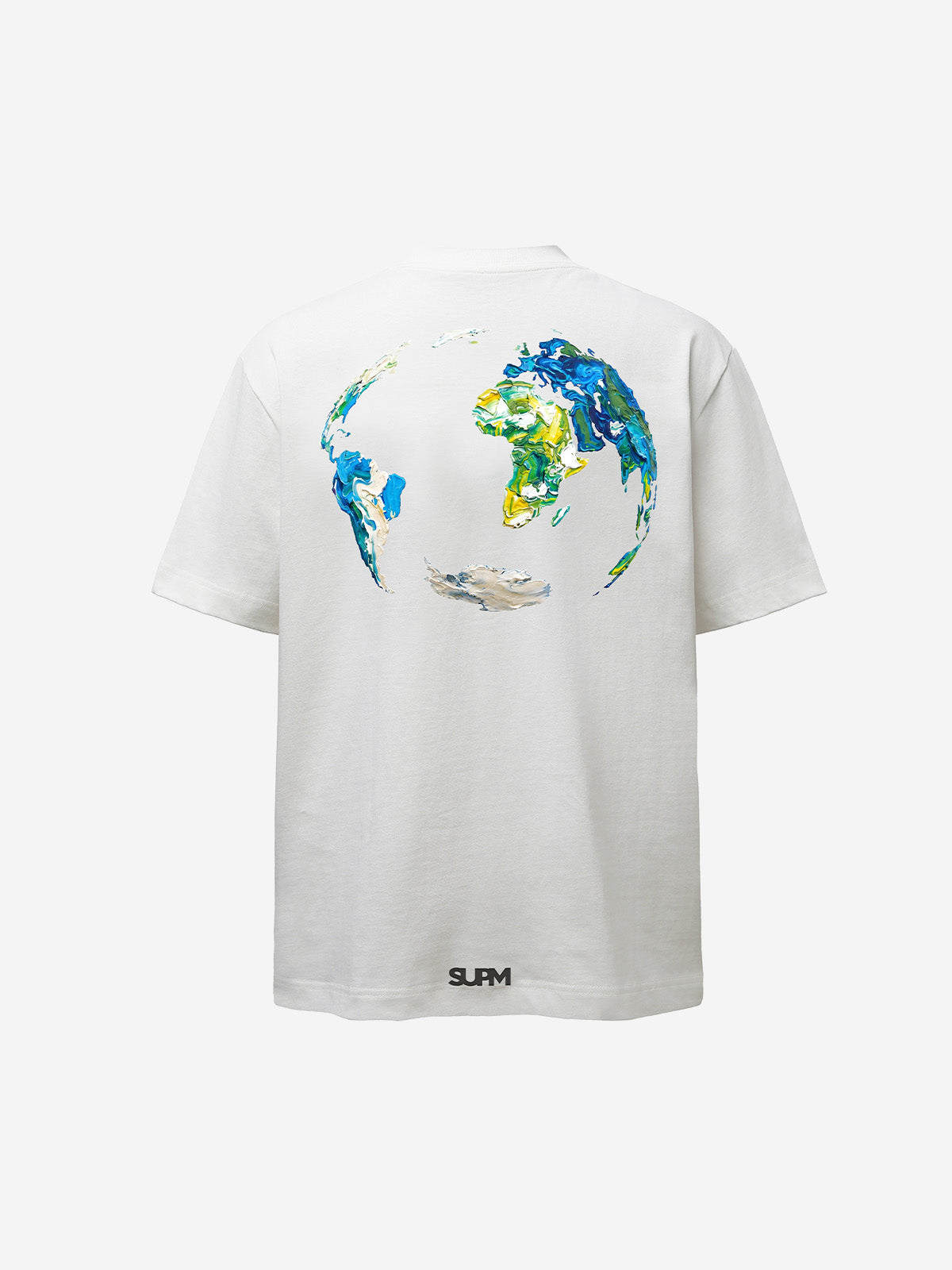 Graffiti Paint Drip Letter Print Oversized T-Shirt
