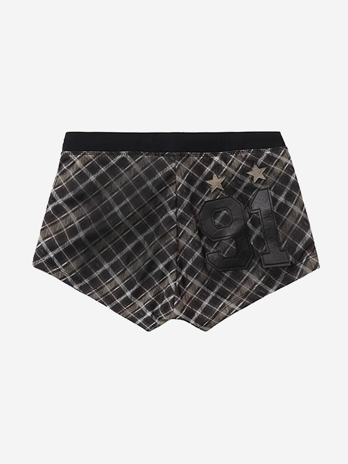 Y2K Graphic Striped Sporty Shorts