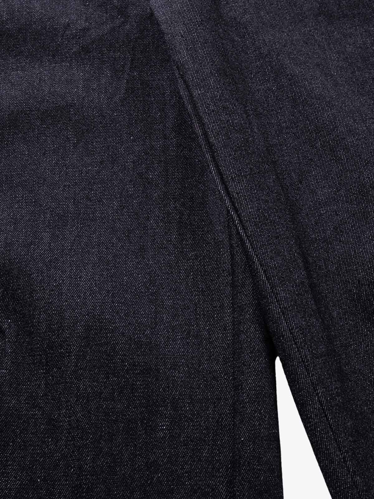 Graphic Pocket Straight-Leg Jeans