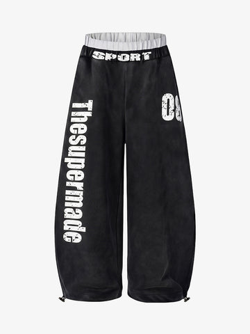 Soft Brushed Cotton Jogger Pants – Elastic Waistband Casual Sweatpants