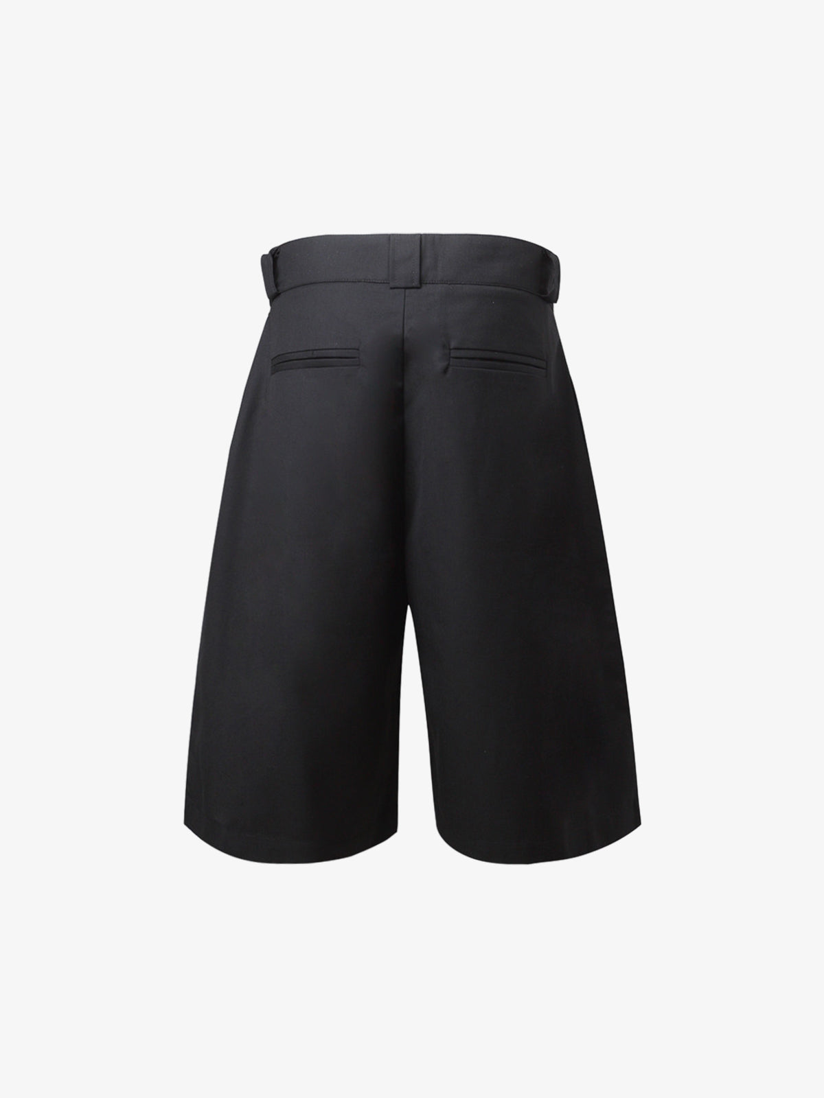 Vintage Deconstructed Pleated Shorts 