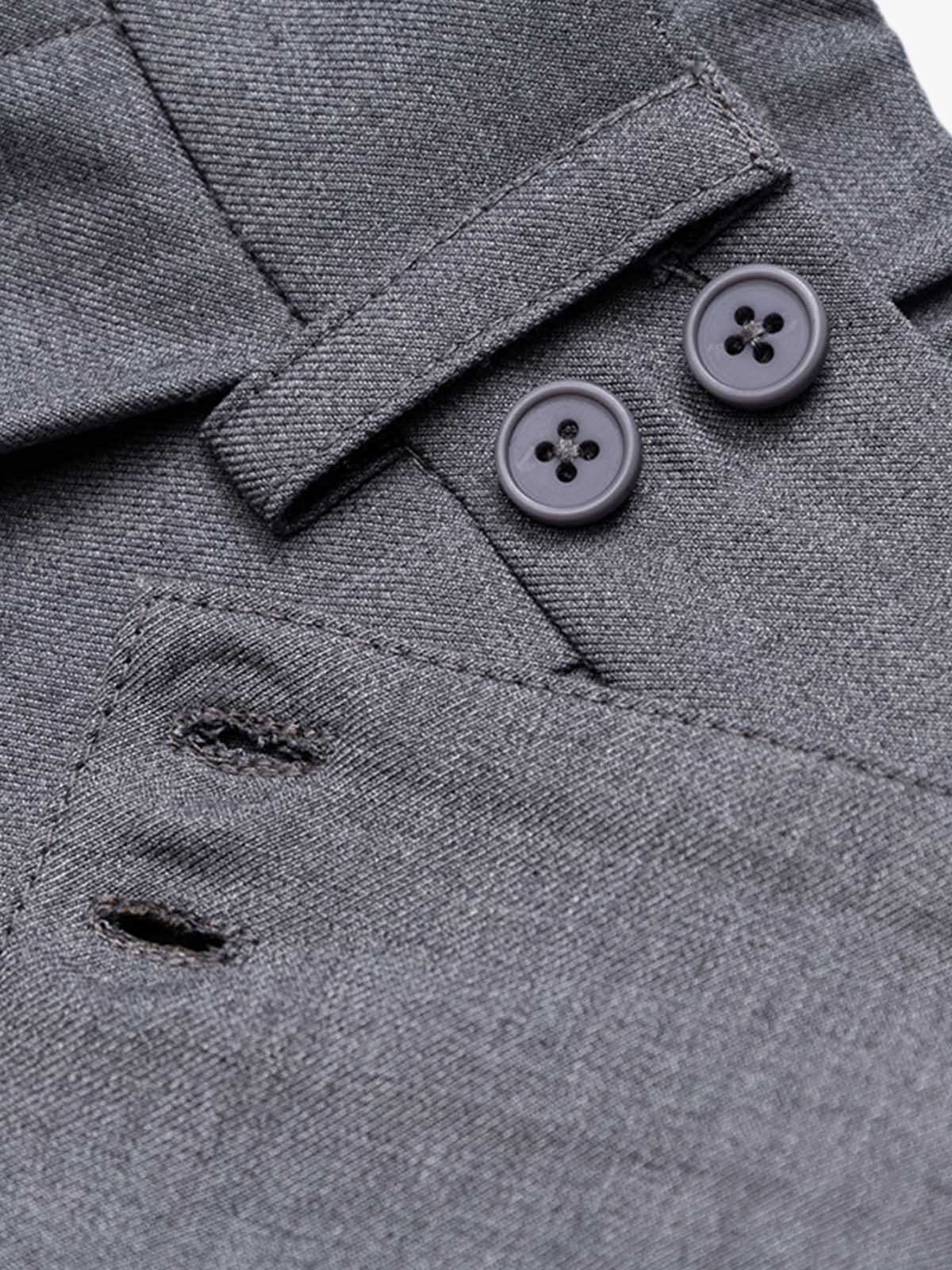 Pleated Suit Shorts