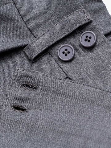 Pleated Suit Shorts