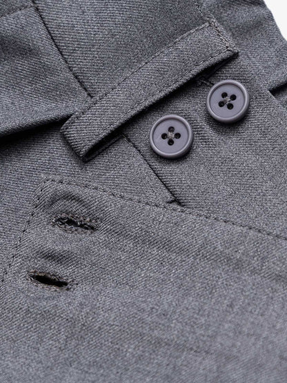 Pleated Suit Shorts