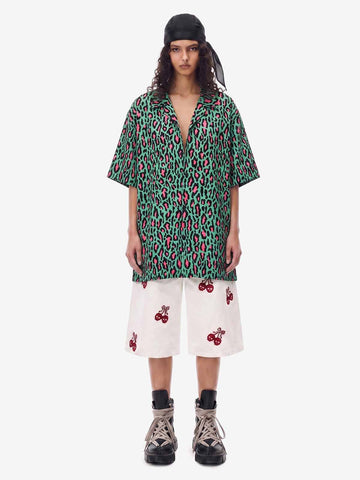 Classic Cheetah Print Hawaiian Shirt