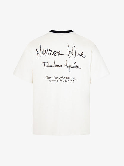 Horse Graffiti Graphic Print T-Shirt