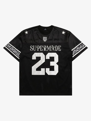 Leopard Patchwork Mesh Jersey Tee