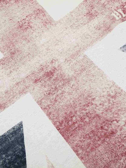 Flag Graffiti Distressed Long Sleeve T-Shirt
