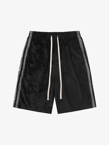Suede Athletic Shorts