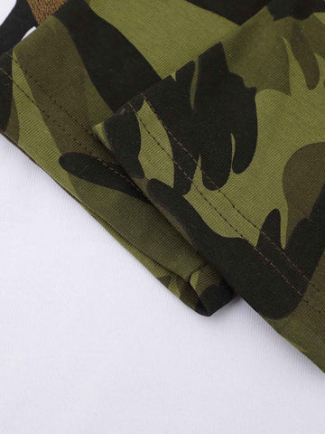 Camo Portrait Long Sleeve Tee