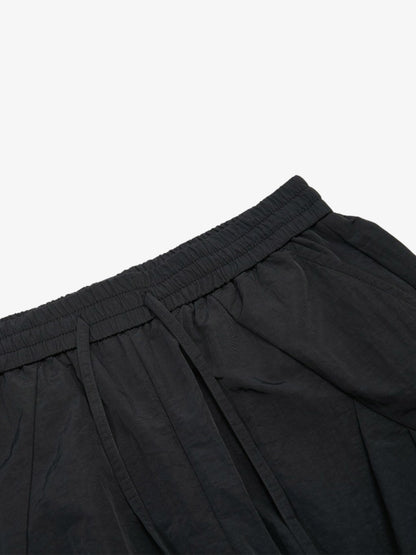 Relaxed Draped Wide Leg Pants