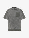 Exposed Seam Washed T Shirt