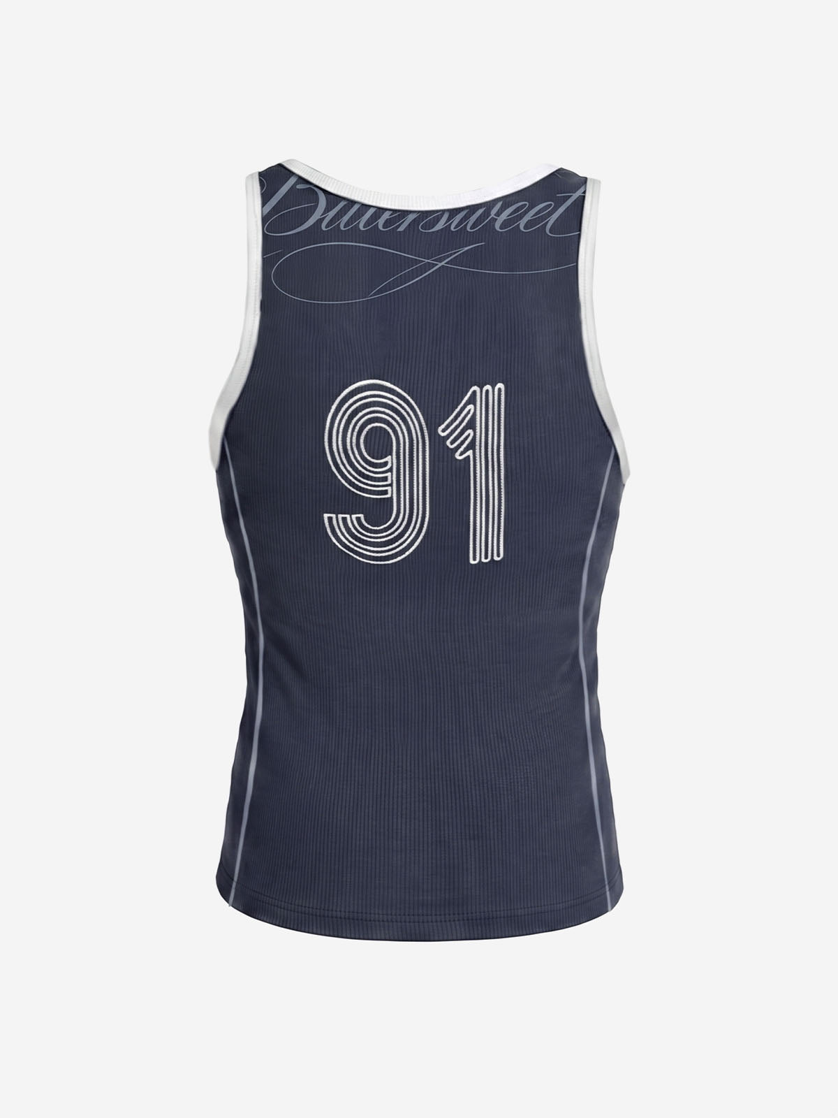 Number Logo Color Block Vest