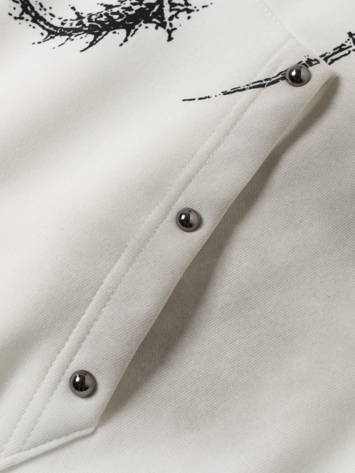 Rivet Spray-Dyed Hooded Jacket
