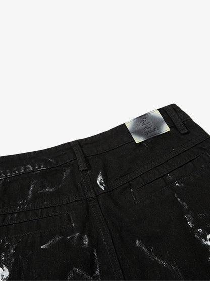 Deconstructed Layered Patchwork Cargo Pants