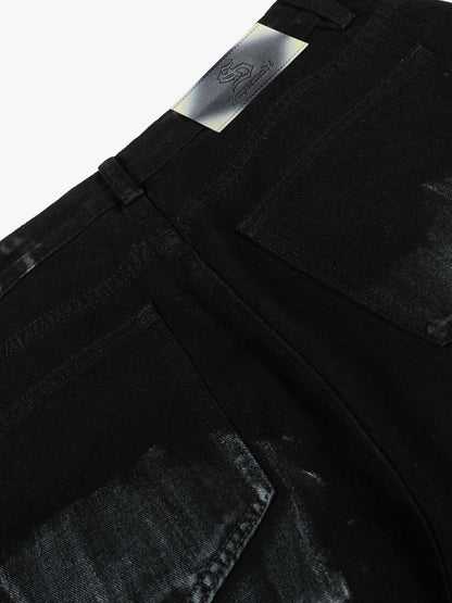 Street Star Painted Barrel Jeans 