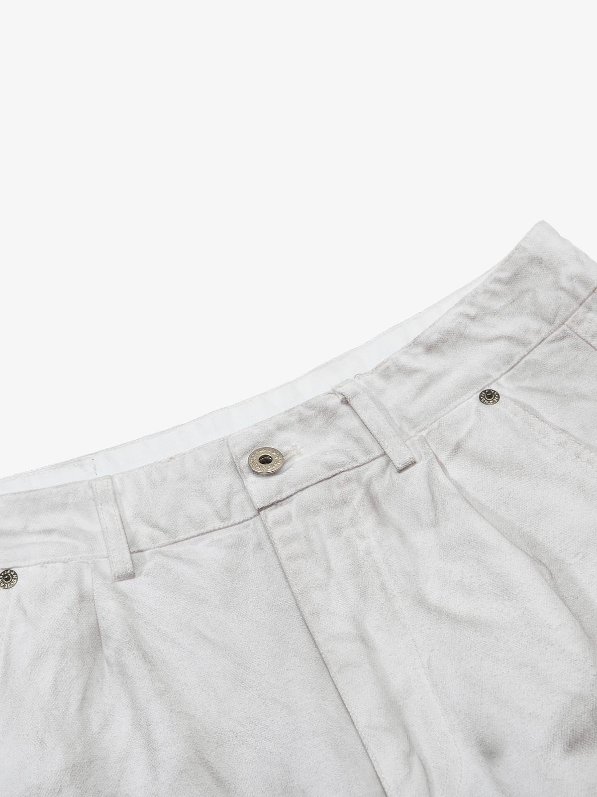 Vintage Star Detail Washed Cargo Jeans