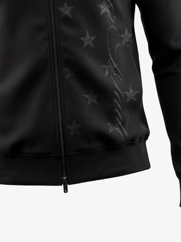 Dual Zip Star Print Jacket