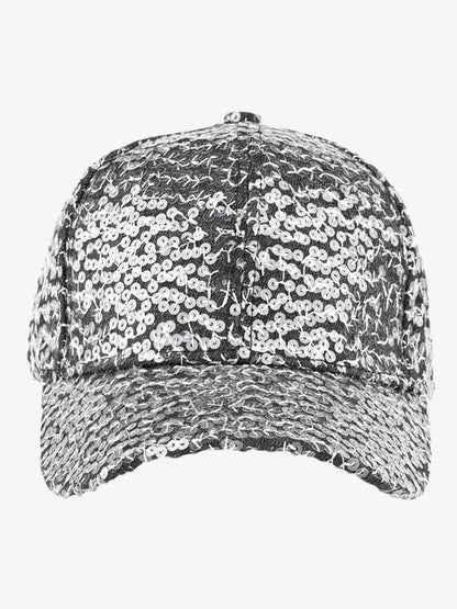 Embroidered Sequin Baseball Cap