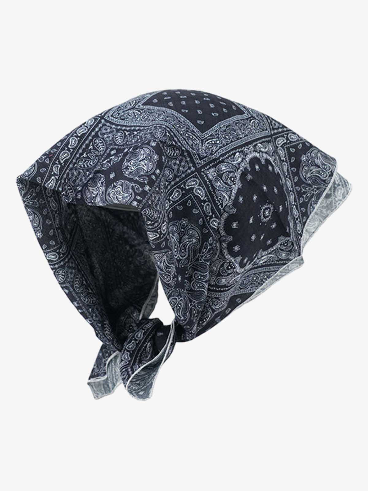 Floral Satin Feel Bandana 