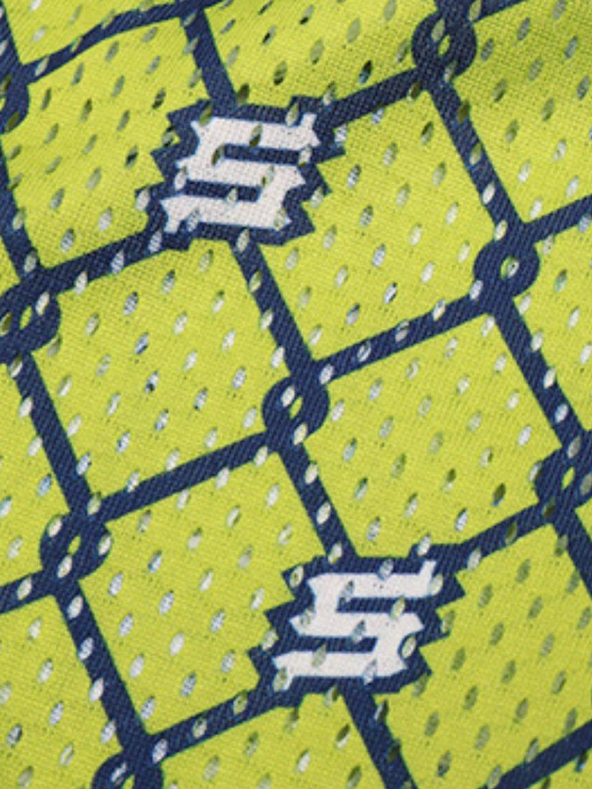 Vintage Geometric Print Drawstring Shorts