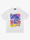 David Sculpture Vibrant Graffiti Art T-Shirt 