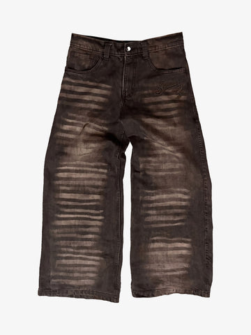 Scorpion Embroidered Jeans