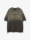 Vintage Thorn Graphic Distressed T-Shirt