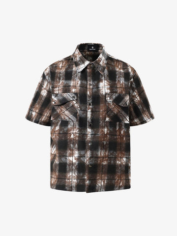 Ombré Plaid Shirt