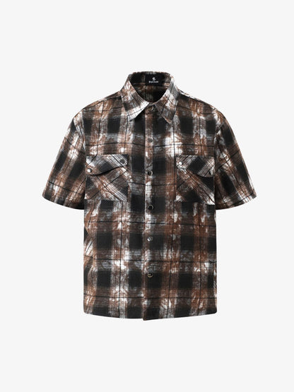 Ombré Plaid Shirt