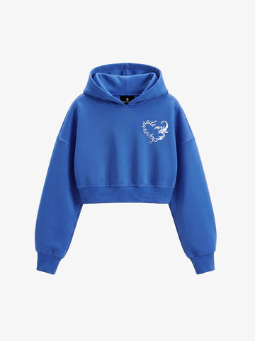 Cotton-Padded Hoodie and Loose Trousers Set