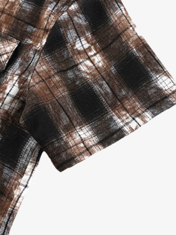 Ombré Plaid Shirt