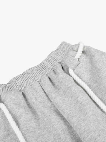 Streetwear Graffiti Drawstring Baggy Sweatpants