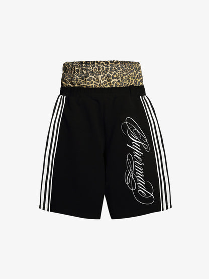 Double Waist Leopard Shorts