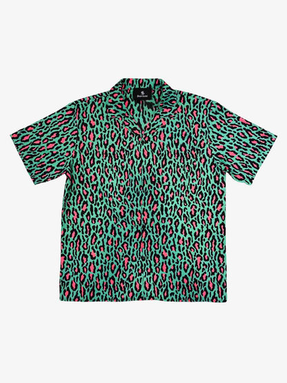 Classic Cheetah Print Hawaiian Shirt