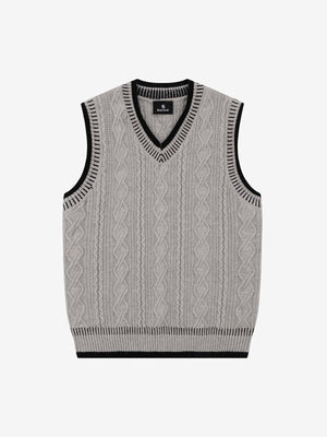 Street Retro Knit Pullover Sweater
