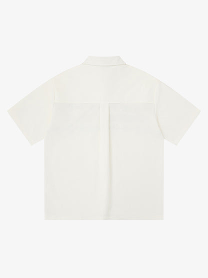 Barbed Wire Graphic Short Sleeve Shirt