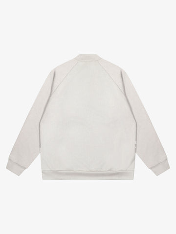Suede Patchwork Sweatshirt