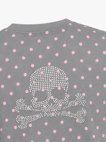 Polka Dot Skull Tee