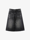Vintage Whiskered Denim Jorts