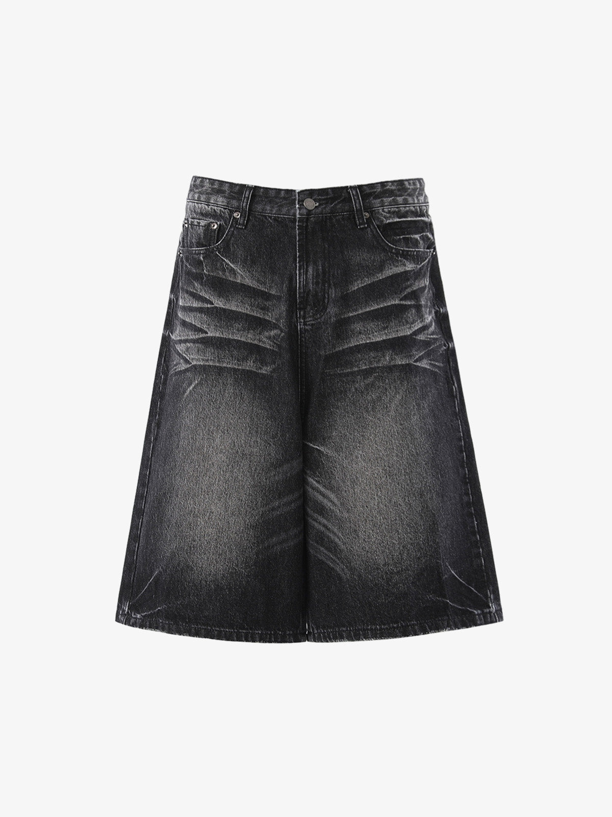 Vintage Whiskered Denim Jorts