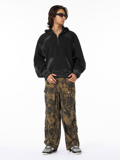 Hip-Hop Camouflage Multi-Pocket Cargo Pants 