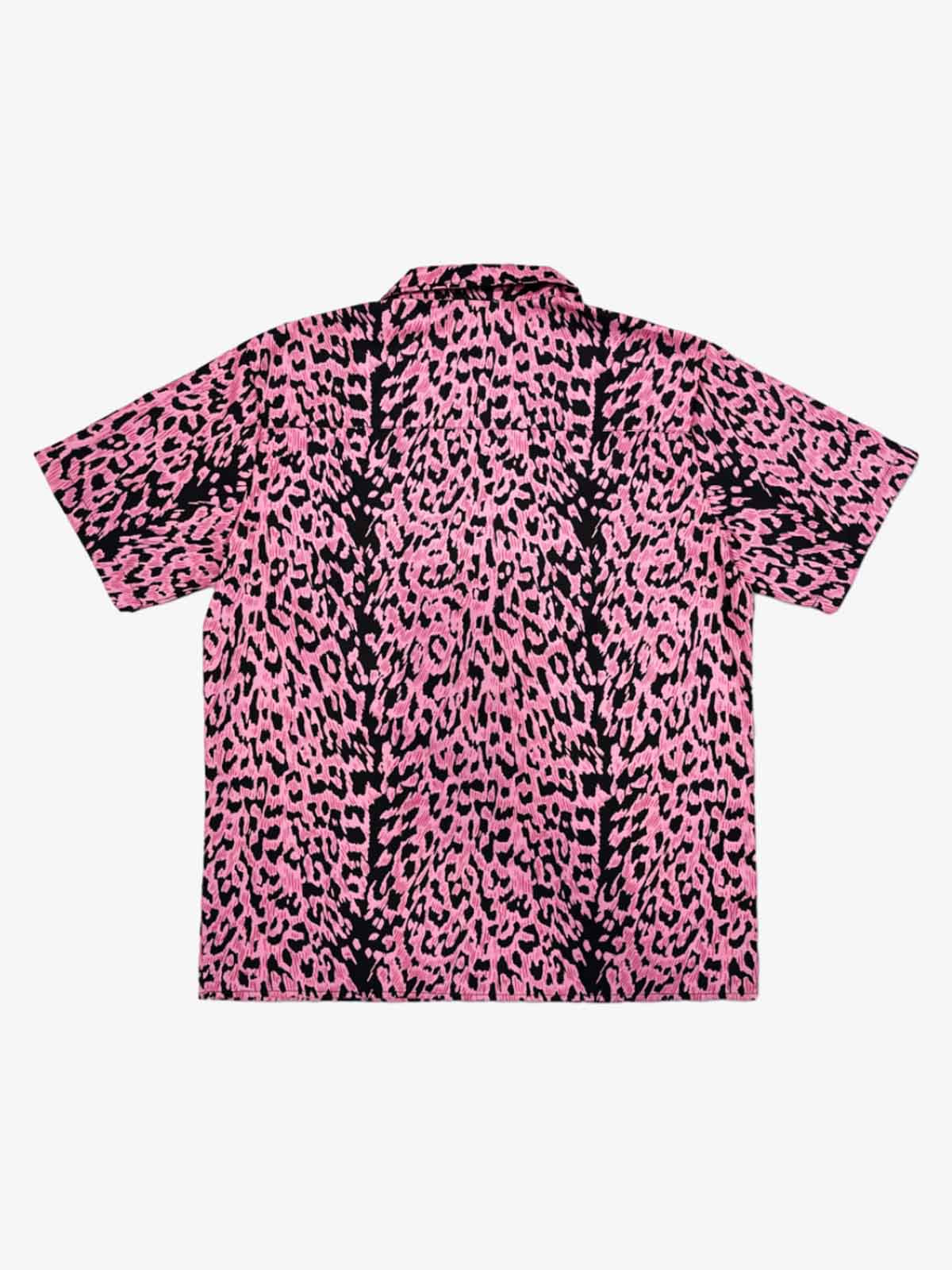 Cyber Punk Leopard Print Hawaiian Shirt