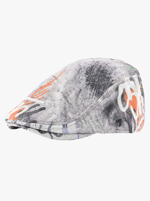 Graffiti Tie-Dye Beret