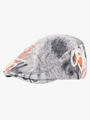 Graffiti Tie-Dye Beret