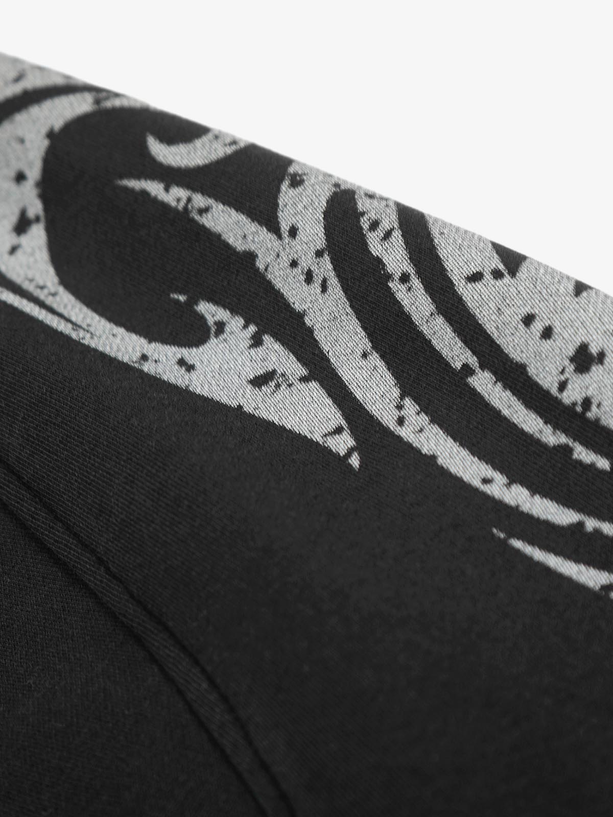 Thorns Graphic Distressed Washed Baggy Barrel Sweatpants