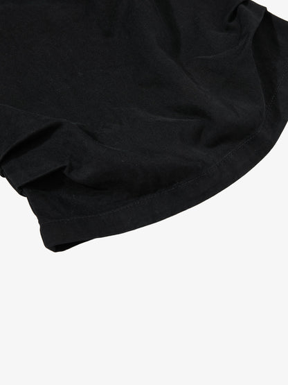 Military Cargo Wide-Leg Shorts – Multi-Button Utility Design