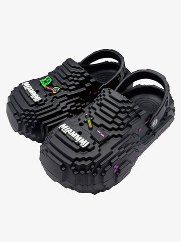 Pixel Design Non-Slip Clogs