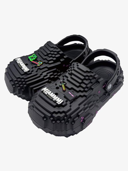 Pixel Design Non-Slip Clogs