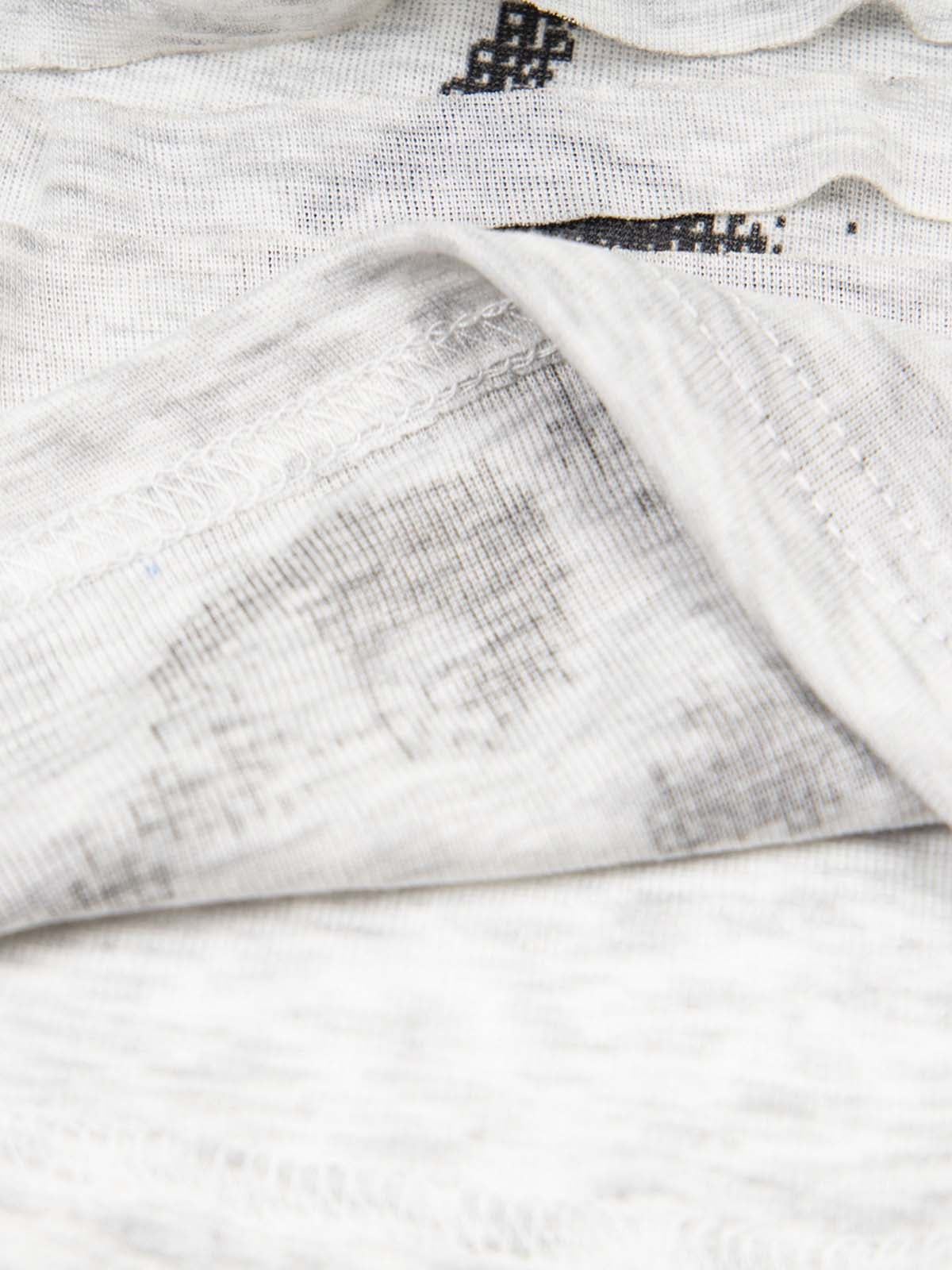 Thesupermade Pixelated Graphic Distressed Slim Tank Top